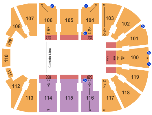 Total Mortgage Arena Disney On Ice Seating Chart
